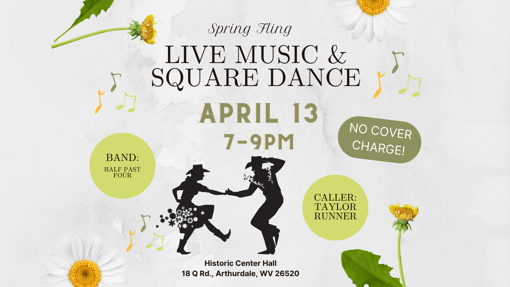 Event Promo Photo For Spring Fling Live Music & Square Dance